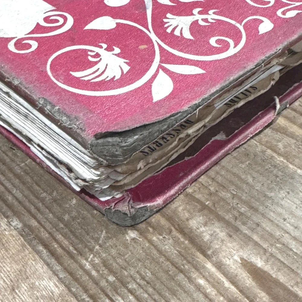 Vintage Betty Crocker Picture Cookbook- Red & White Hardback Binder IMPERFECT